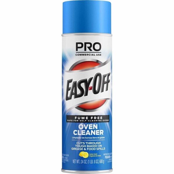 Reckitt Benckiser Fume Free Max Oven Cleaner, Foam, Lemon, 24 Oz Aerosol Spray, 6PK 85260 - main