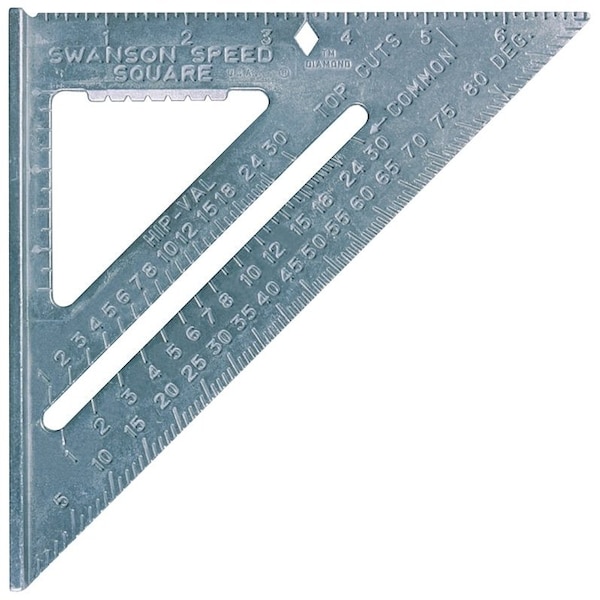 Swanson Speed Series Square, Aluminum, 7 in L, 7 in W T0101 - main