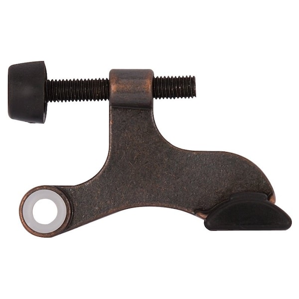 Prosource Deluxe Hinge Pin Door Stop, 2-5/8 in Projection, Die-Cast Zinc & Plastic, Venetian Bronze H20-B049C-VB-PS - main