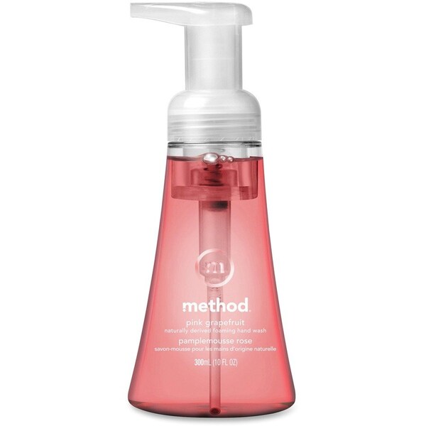 Method Foaming Hand Soap, Pink Grapefruit, 10 fl oz 01361 - main