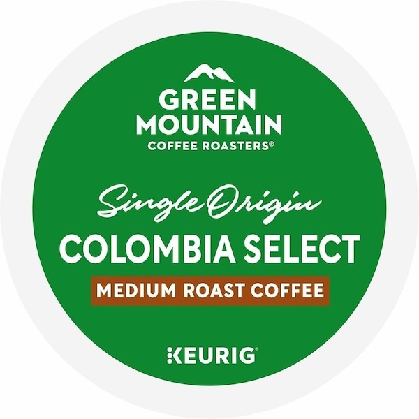 Green Mountain Coffee Roasters K-Cup Colombia Select Coffee - Compatible with Keurig Brewer - Regular - Medium - K-Cup - 24 /, 24PK 5000330056 - main