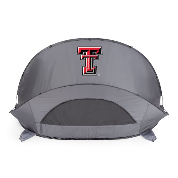 Picnic Time Family Of Brands NCAA Texas Tech Red Raiders Manta Portable Beach Tent - Pop Up Tent 113-00-105-574-0 - main