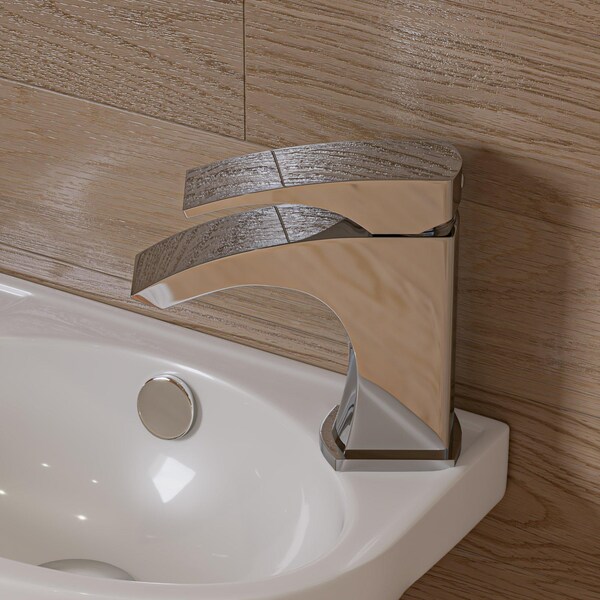 Alfi Brand ALFI brand AB1586-PC Polished Chrome Sgl Lever Bathroom Faucet AB1586-PC - main
