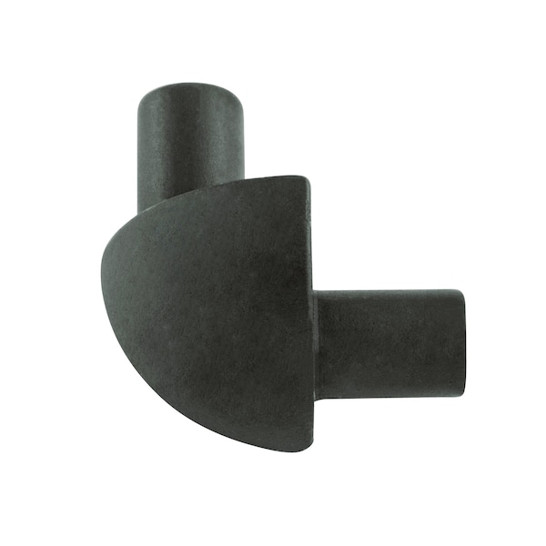M-D Building Products 3/8 in. Satin Antique Bronze Aluminum Bullnose Outside Corner 32034 - main
