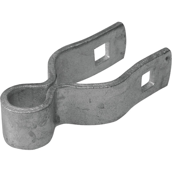 Midwest Air Tech 1-3/8'' x 5/8'' Steel Chain Link Gate Hinge Clamp 328532C - main