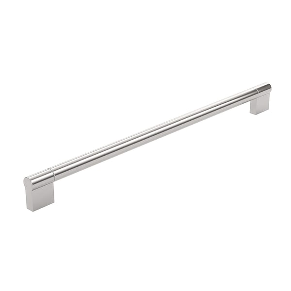 Richelieu Avellino Collection 12 5/8 in (320 mm) Center-to-Center Brushed Nickel Contemporary Cabinet Pull BP527320195 - main