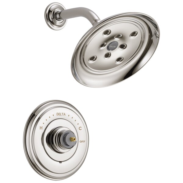 Delta Cassidy Monitor 14 Series H2OKinetic Shower Trim - Less Handle T14297-PNLHP - main