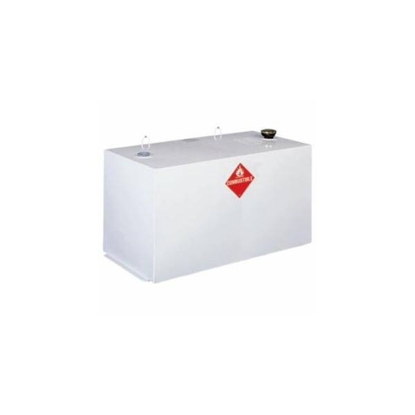 Crescent Jobox Liquid Transfer Tank, For Trucks, Rectangular, 100 gal, Steel, White 217-484000 - main
