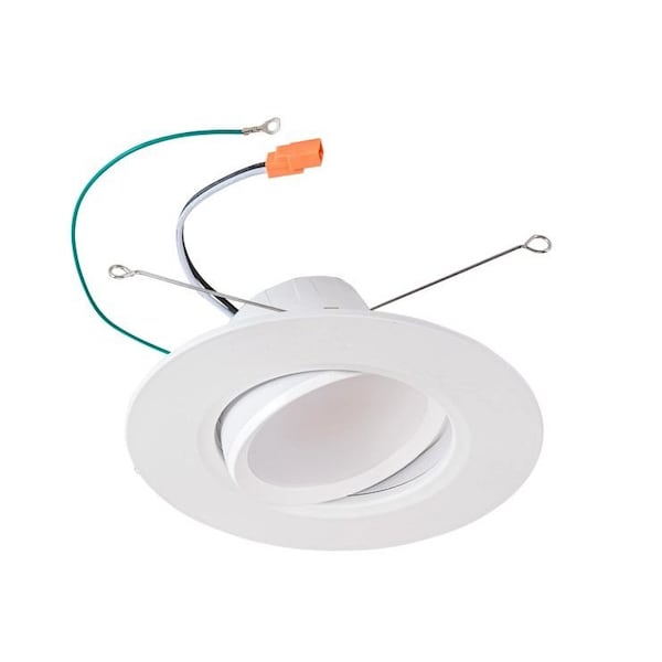 Keystone 6in Circular LED Residential Retrofit Gimbal feat. Color Select, 120V Input, 11W, 2700/3000/3500/400 KT-LED11RD-6C-9CSF-DIM-G - main