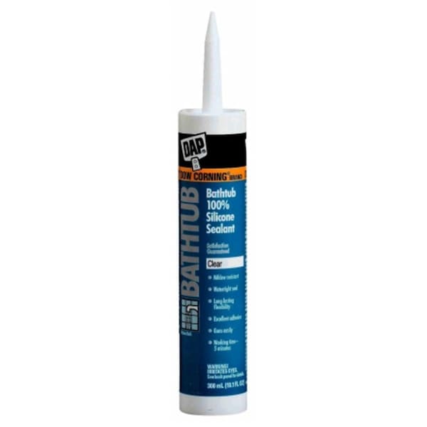 Homestead Bathtub Silicone Sealant Bathtub Silicone Sealant - Clear - 10.1 fluid oz HO3540536 - main