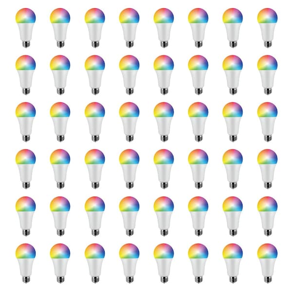 Infibrite A21 WiFi Smart LED Light Bulb, 12W 1100LM, Alexa/Google/SIRI, ETL and Energy Star, 48PK IB-008-1-12W-WH-48PK - main