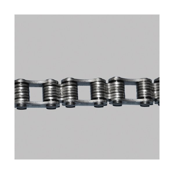 Tsubaki Laminated Block chain, 100 ft OAL, 1 in Pitch, 304 Stainless Steel T506LSS100 - main