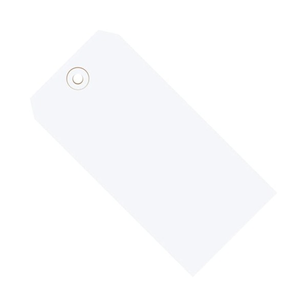 Partners Brand Shipping Tags, 13 Pt., 6 1/4" x 3 1/8", White, PK1000 G11081G - main