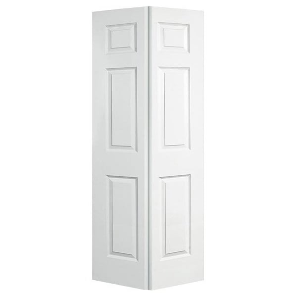 Darpet Smoth Interior Door (6 Panel) Bifold, 36" x 80" x 1-3/8" thick 6PPRIMBIF6830HC138 - main