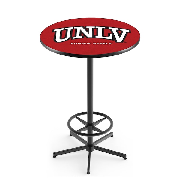 Holland Bar Stool Co 42" Black UNLV Pub Table L216B4236UNevLV - main