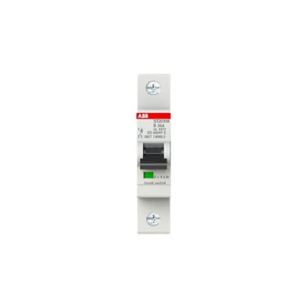Abb Miniature Circuit Breaker - ST200M - 1P - 35 A - B ST201M-B35 - main
