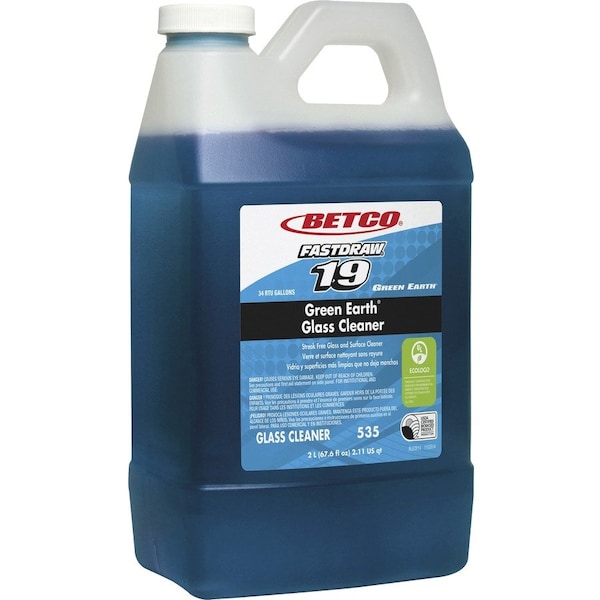 Betco Green Earth Glass Cleaner, FASTDRAW 19, 2 liters 53547-00 - main