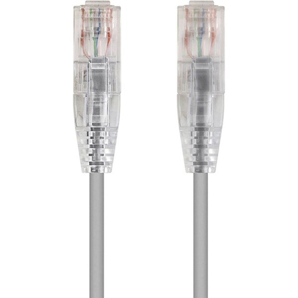 Monoprice SLIMRUN CAT6 UTP CABLE-7FT GRAY 13539 - main