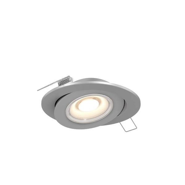 Dals Lighting Pivot 4-Inch Flat Recessed LED Gimbal Light FGM6-CC-SN - main