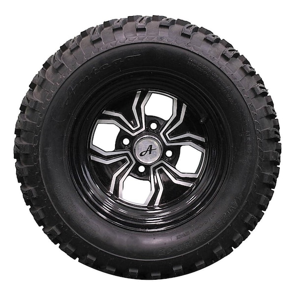 Antego Single 23x10.50-12 ATW-013 with 12x7 Black Fusion Golf Tire and Wheel Assemblies A127023800913042310512 - main