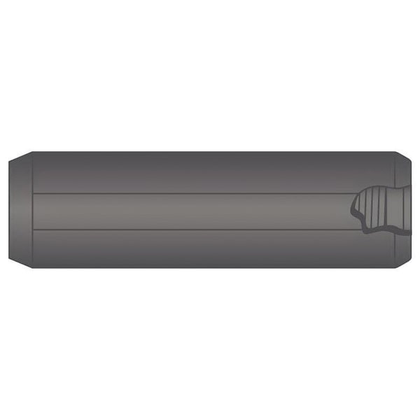 Huyett Flat Vent Pullout Dowel Pin, Alloy Steel, 0.312 in Dia x 4.000 in Length x #10-32 Thread DOWPF-312-4000 - main