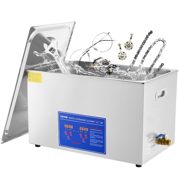 Vevor 30 Liter Ultrasonic Cleaner for Cleaning Eyeglasses JPS-100ACSBQXJX01V1 - main