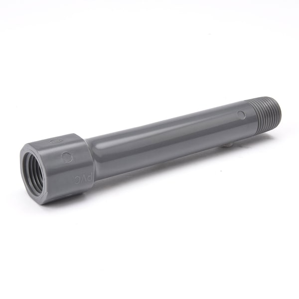 Zoro Select PVC COUPLING, Gray, Coupling Body 413-080 - main