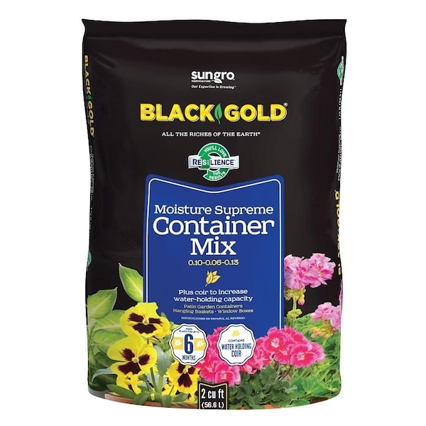Sun Gro BLACK GOLD Container Potting Mix, 2 cu-ft Coverage Area, 40 Bag 1413000.CFL002P - main