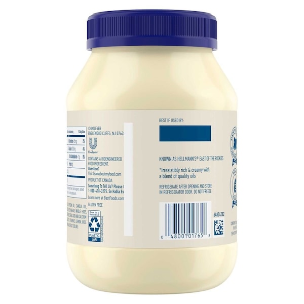 Best Foods Avocado Oil Mayonnaise Dressing, 30 Fluid Ounce, 10PK 64820848 - main
