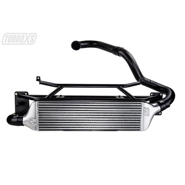 Hands On FMIC Wrinkle Black Pipes for 2015-2016 Subaru WRX HA3840194 - main