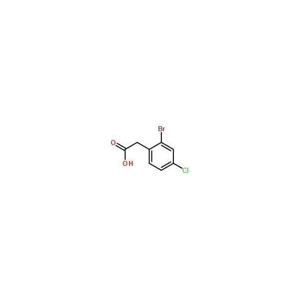Ak Scientific 2-Bromo-4-chlorophenylacetic acid (5g), CAS 52864-56-9 W6743-5g - main