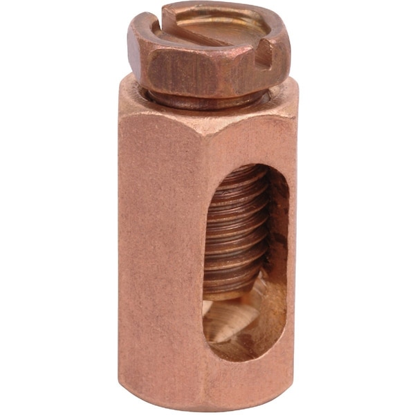 Blackburn Copper Alloy 6 AWG Str. Maximum/10 AWG Sol. Minimum Service Entrance Connector E6N25 - main
