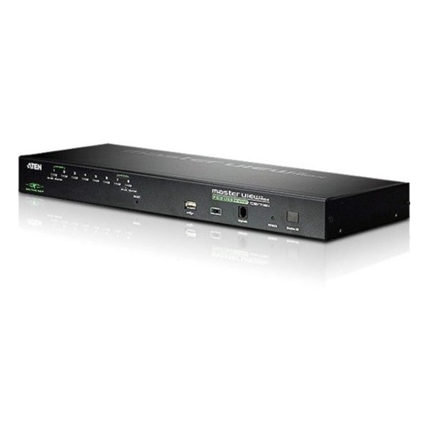 Aten CS1708i KVM Switchbox - 8 Computer(s) - 1 Local User(s) - 32 Remote User(s) - 2048 x 1536 - 1U CS1708I - main