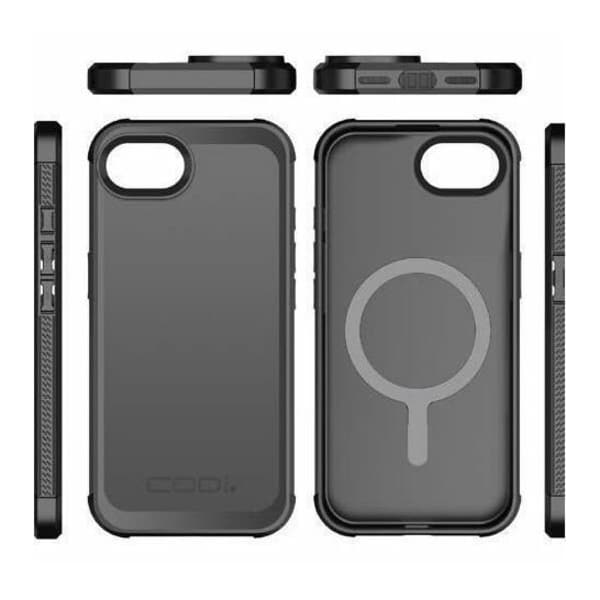 Codi Aegis Rugged iPhone 16e Case i16_e_rgd_blk - main