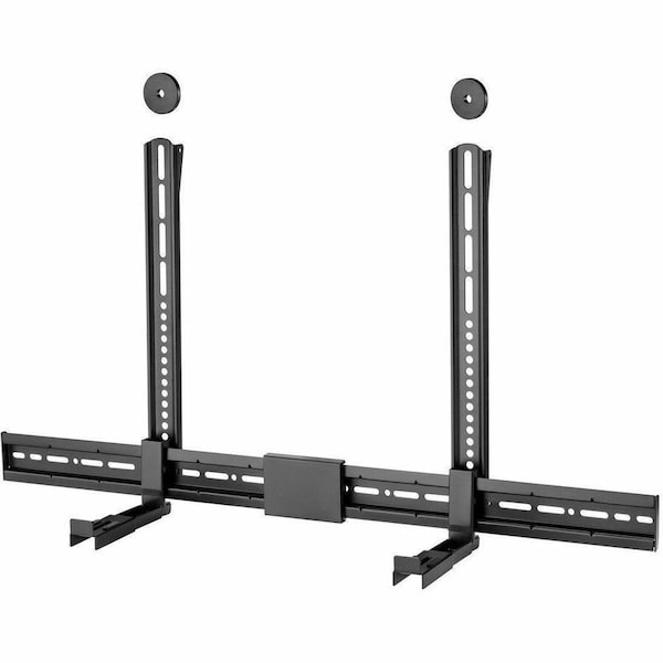 Monoprice HEAVY DUTY UNIVERSAL SOUND BAR MOUNT BRACKET ABOVE OR UNDER TV EXTENDS 44899 - main