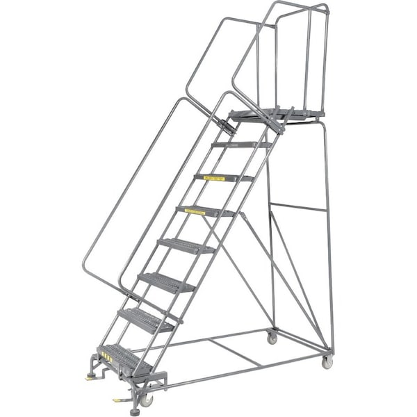 Ballymore Safety Rolling Ladder, Steel, 80 in.H 083221GSU - main