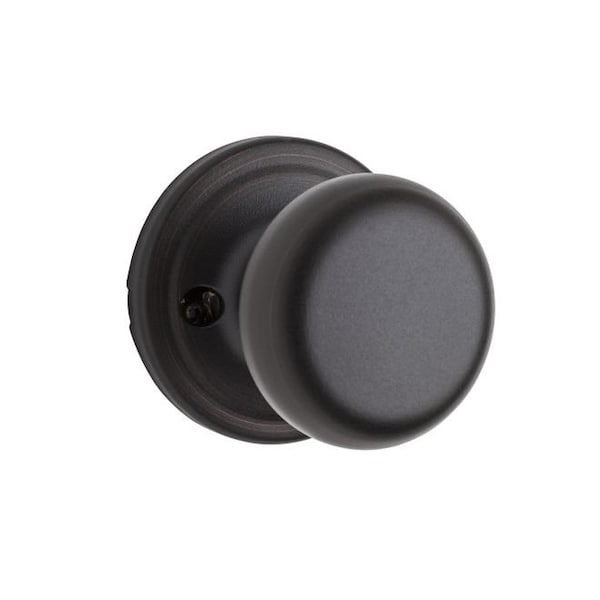 Kwikset Hancock Knob Interior Single Cylinder Handleset Trim for Both 800 and 687 Series 966H-11P.UNIV - main