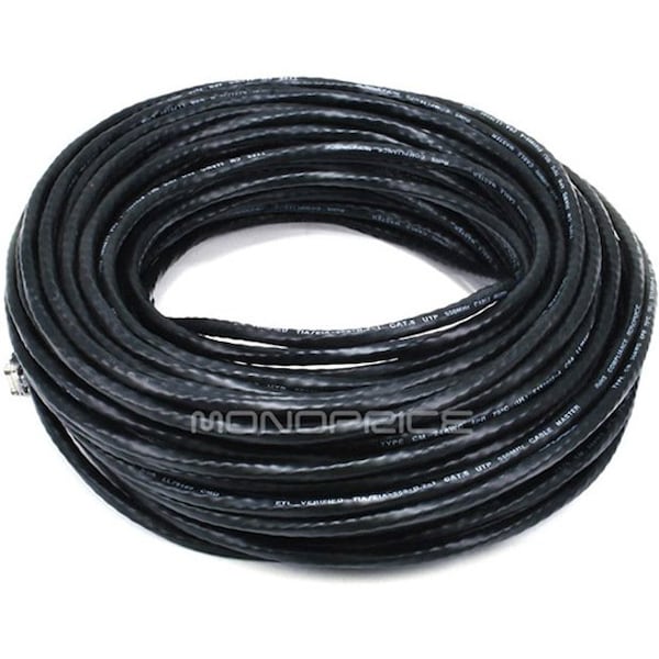 Monoprice Ethernet Cable, Cat 6, Black, 100 ft. 2329 - main