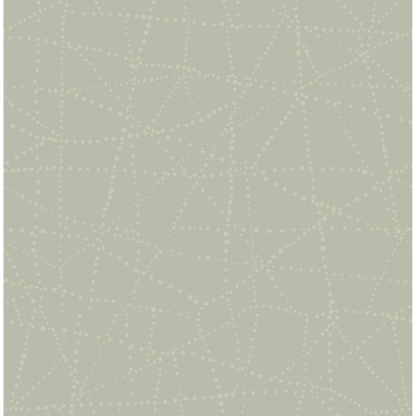 A-Street Prints Alcott Sage Dotted Wallpaper 4141-27124 - main