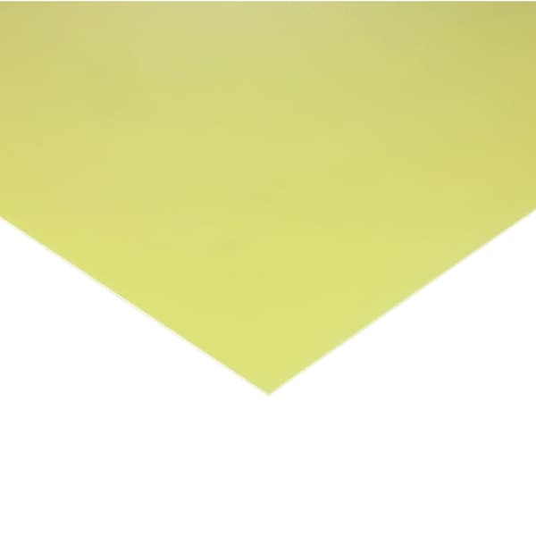 Zoro Select Yellow Garolite G-10/FR4 G-10/FR4 Fiberglass Epoxy Laminate Sheet 24 in L x 24 in W x BULK-CS-GFR4-15 - main