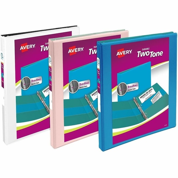 Avery Two-Tone View 1/2" 3-Ring Binders with 17241 - main