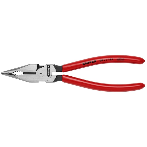 Knipex Needle Nose Combination Pliers, 7.25 in L 08 21 185 - main
