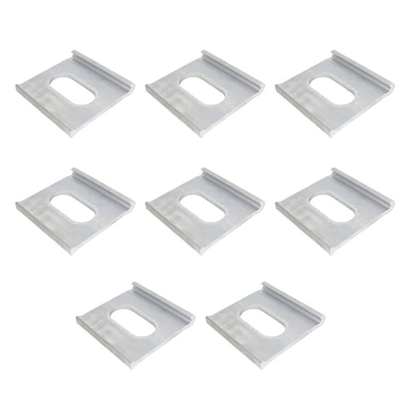 Mytee Products Reitnouer J-Plate Aluminum Extruded Tie-Down 6700 Lbs WLL, 8PK JP-TD-REITx8 - main