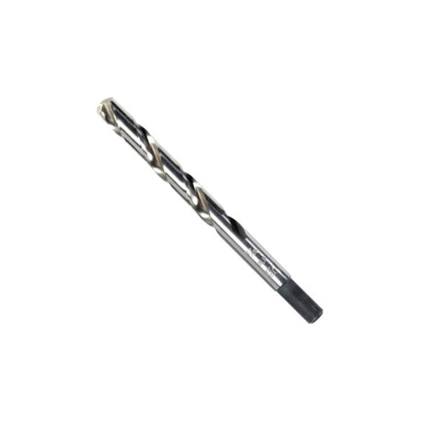 Hanson Drill Bit, High Speed Steel, 3/8" Reduced Shank, 27/64", Carded 73827 - main