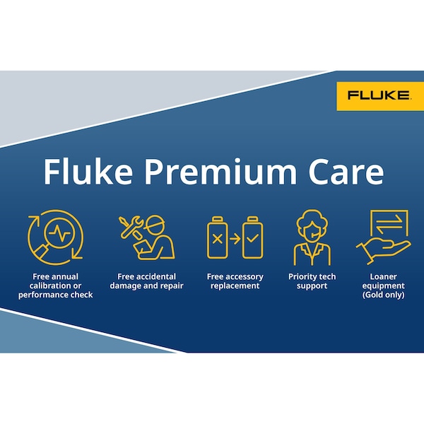 Fluke Networks Protection Plan, Standard Premium Care GLD-CFM-S-ADD - main