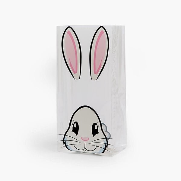Nashville Wraps Bunny Ears Cello Bags, 5x3x11.75 in, 100PK C4BBEA - main