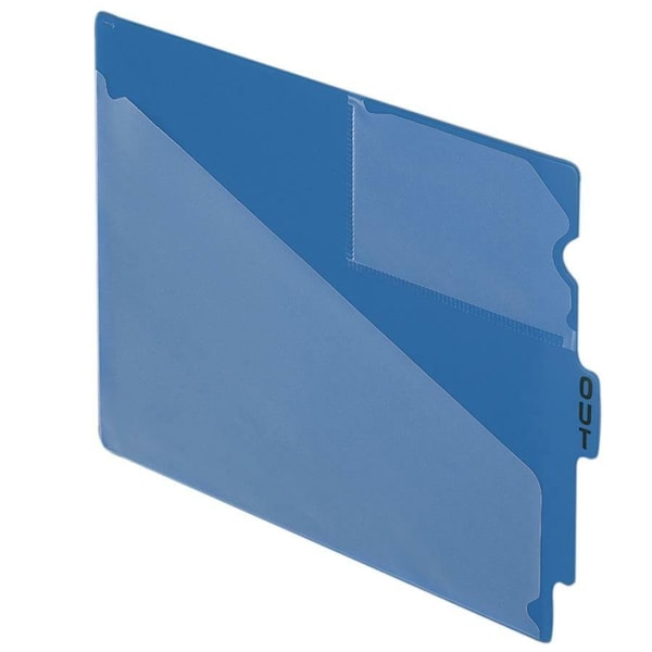 Esselte Pendaflex Out Guides Center OUT Tab Vinyl Letter Blue, 50PK 13542 - main