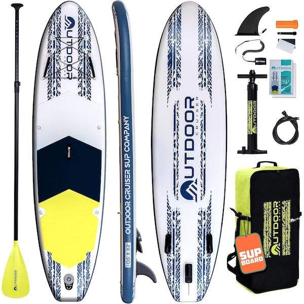 Outdoorcruiser Outdoor Crusier Inflatable Stand Up Paddle Board, Ultra Portable and Lightweight, Wide Stable OCPD05 - main