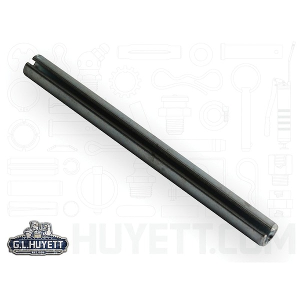 Huyett Slotted Spring Pin, Standard Duty, Zinc Plated, 0.312 in Dia x 3.75 in L x 0.062 in Wall SP-312-3750 - main