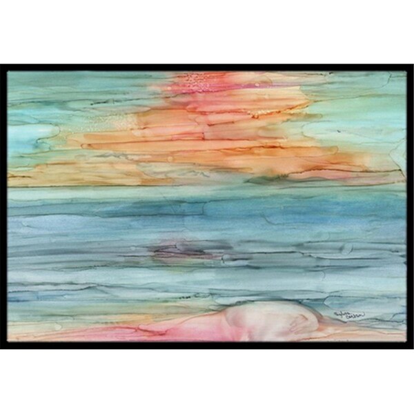 Carolines Treasures 8979JMAT Abstract Rainbow Indoor or Outdoor Mat, 24 x 36 in. 8979JMAT - main
